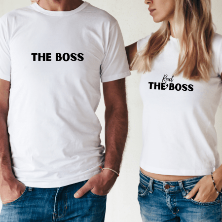 Boss & Real Boss T-Shirt Set