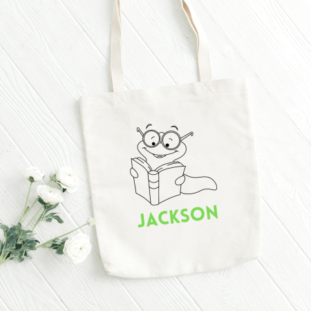Personalised Library Bag - Design 3