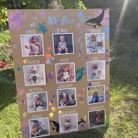 1st Birthday Age Boards